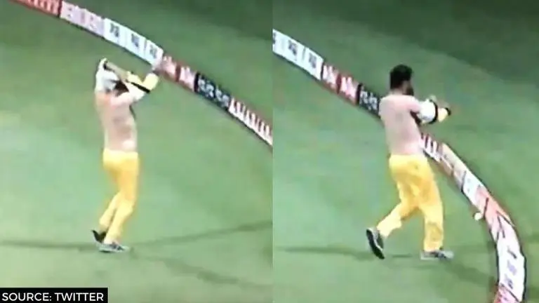 Abu Dhabi T10: UAE star comically changes jersey as ball travels past him for four; WATCH Abu Dhabi T10