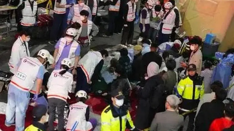 Witnesses say 'it was like a hell' inside South Korean crush