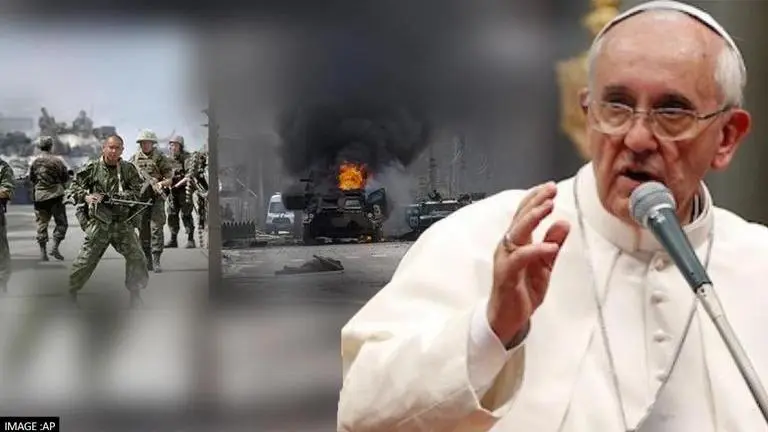Pope Francis decries Russia-Ukraine war; 'leading to death, destruction & misery' Ukraine