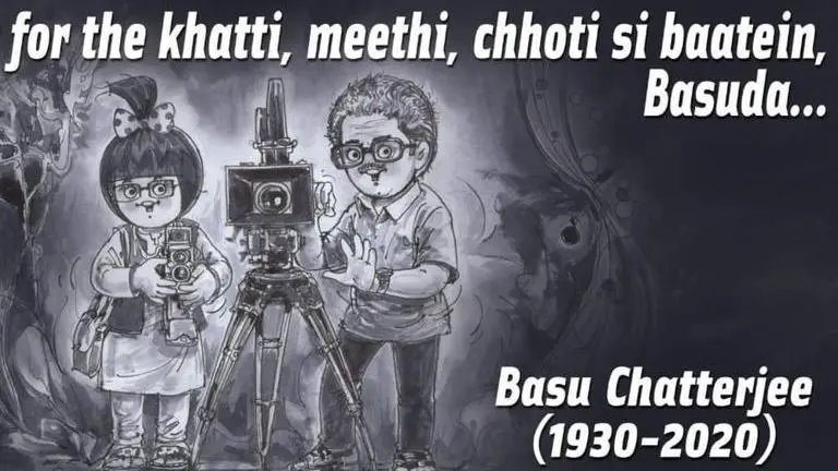 Amul had paid tribute to the late Basu Chatterjee with an apt doodle