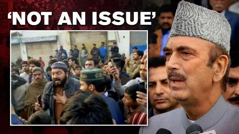 Congress' Ghulam Nabi Azad dismisses Gurudwara attack in Pakistan, calls it 'a non-issue' Ghulam