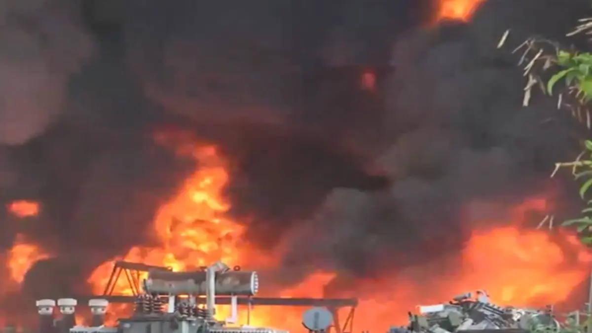 Meghalaya: Massive Fire Rips Into Shillong’s Locality, Causing Damage to PHE Department Property Massive fire breaks out in a power distribution company in Raipur's Kota area;