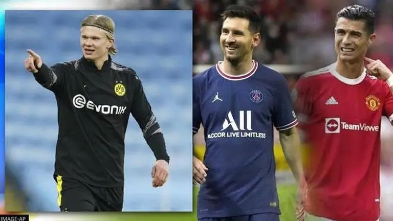 Erling Haaland names three best players in world, picks Messi but leaves out Ronaldo Erling Haaland, Cristiano Ronaldo and Lionel Messi
