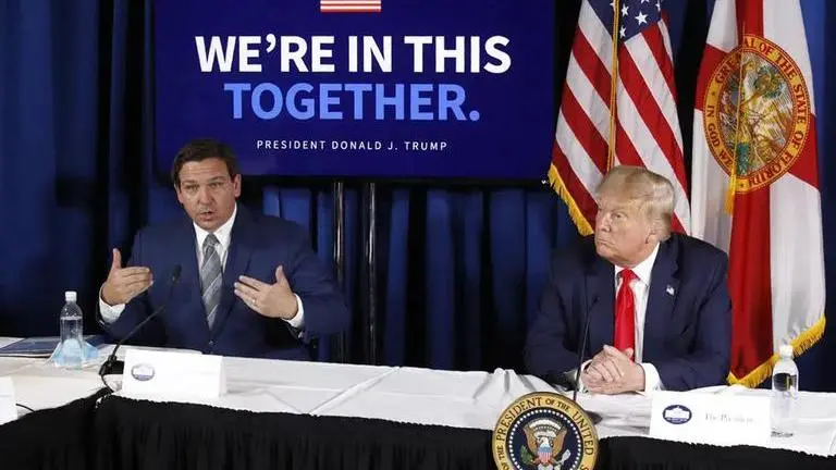 Trump and DeSantis: How the Republicans went from being allies to rivals Trump, DeSantis