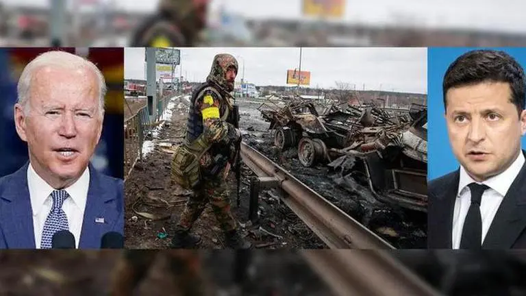 Biden says it's up to Ukraine whether it should cede territories to Russia or not Biden