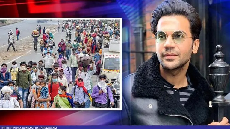 Rajkummar Rao shares video on migrant workers, urges people to empathize with them