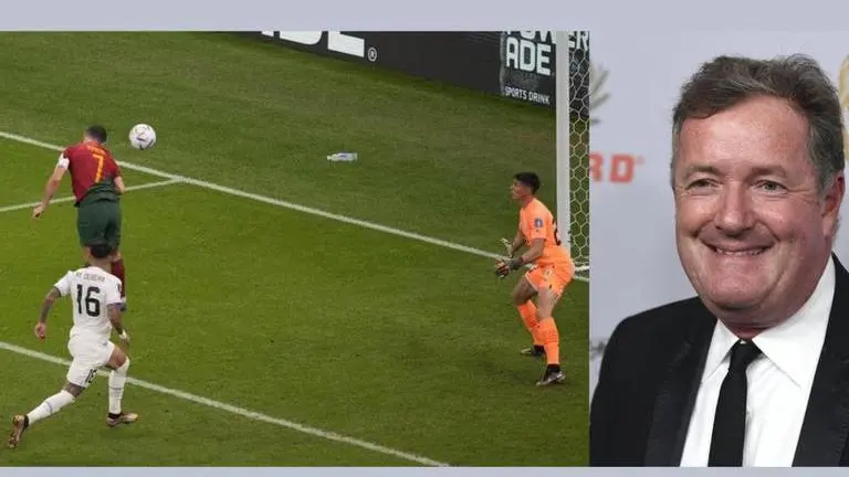 'Ronaldo texted Piers Morgan claiming Portugal's 1st goal vs Uruguay': USA football legend Cristiano Ronaldo and Piers Morgan