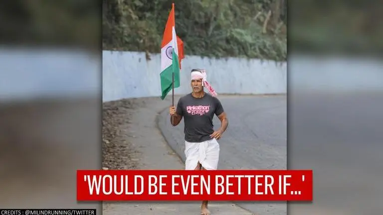 Milind Soman called 'inspiration for young Indians'; fitness star makes a wish in response Milind Soman called 'inspiration for young Indians'; fitness star not fully satisfied