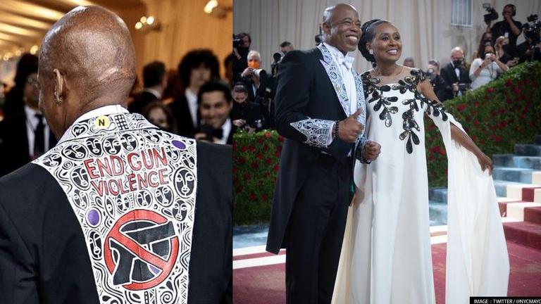 Met Gala 2022: NYC Mayor Eric Adams Draws Criticism With His 'End Gun ...