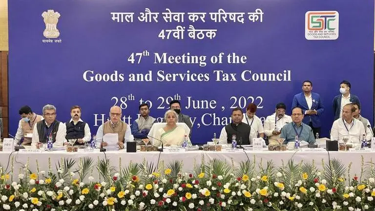 GST Council removes tax exemptions on some items; states clamour for more revenue share GST Council Meeting