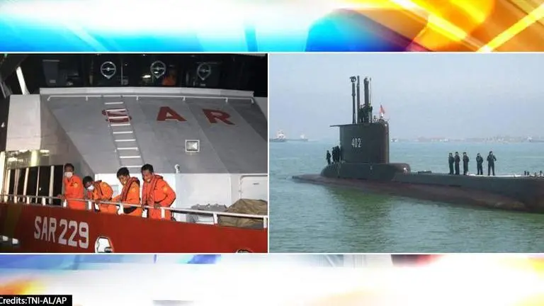 Indonesian submarine goes missing with 53 people on board; Navy seeks India's help Indonesian Navy