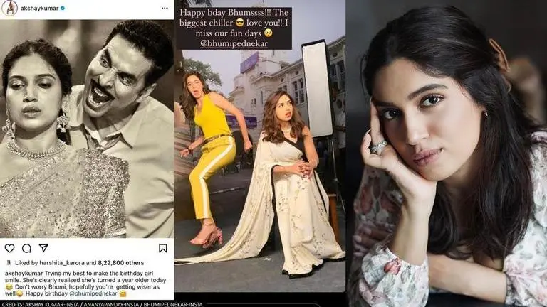 Bhumi Pednekar's birthday: Bollywood celebs shower love on 'Bala' actor as she turns 32 Bhumi Pednekar turns 32