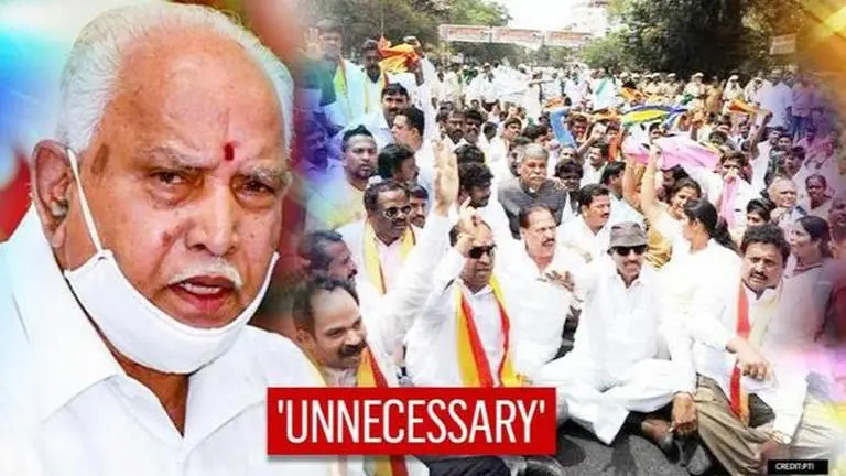 Karnataka CM Yediyurappa vows action against Dec 5 bandh call over Maratha board row Karnataka