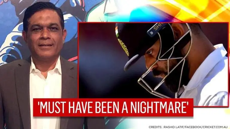 Rashid Latif says India's batting collapse must have been a nightmare for Virat Kohli India vs Australia