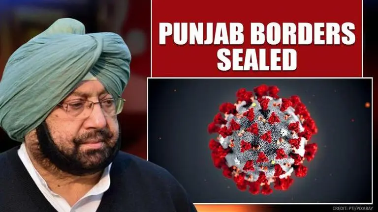 Punjab borders sealed; CM Capt Amarinder Singh lists measures to combat COVID-19 Punjab