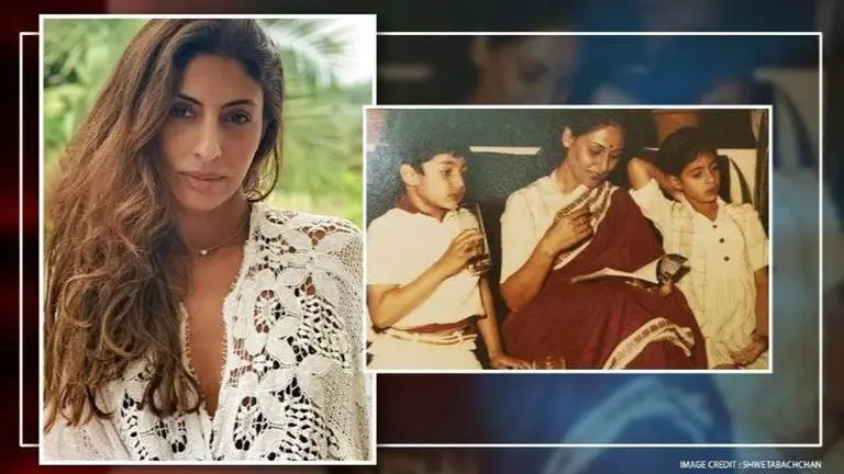 Shweta Bachchan's B'day post for mum Jaya gets hilarious response from Abhishek & Navya Shweta Bachchan
