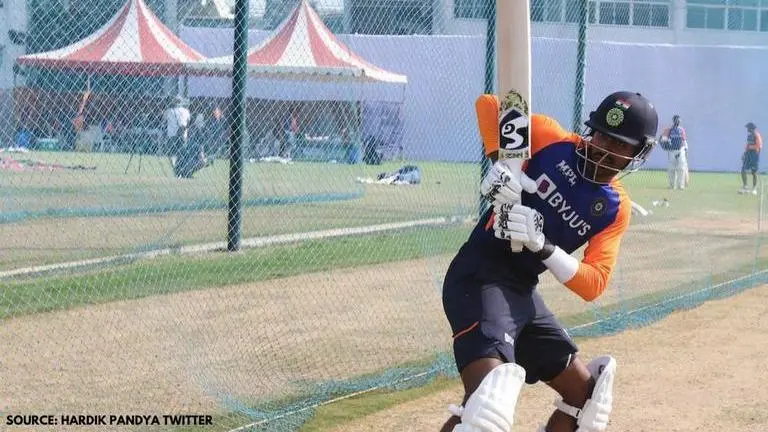 Hardik Pandya delights fans by hinting at return to Test cricket in Chennai; see pictures Hardik Pandya