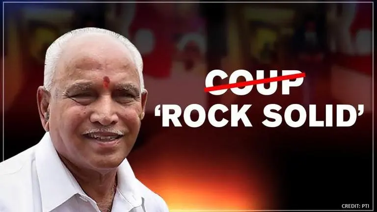 Karnataka BJP rushes to dismiss claims of coup against CM Yediyurappa; 'govt rock solid' BJP