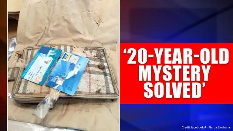 Ireland police solve 20-year-old mystery in 24 hours, lost wallet returned to owner Ireland police solve 20 year old lost wallet mystery, reunites wallet with owner