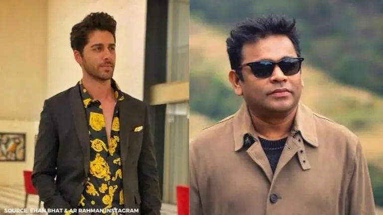 AR Rahman's '99 Songs' hero Ehan Bhatt snaps a picture with THESE 'legends'; See pics AR Rahman