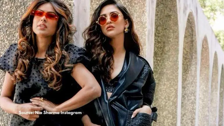 Nia Sharma gives Krystle D'souza a nostalgic birthday surprise nia sharma