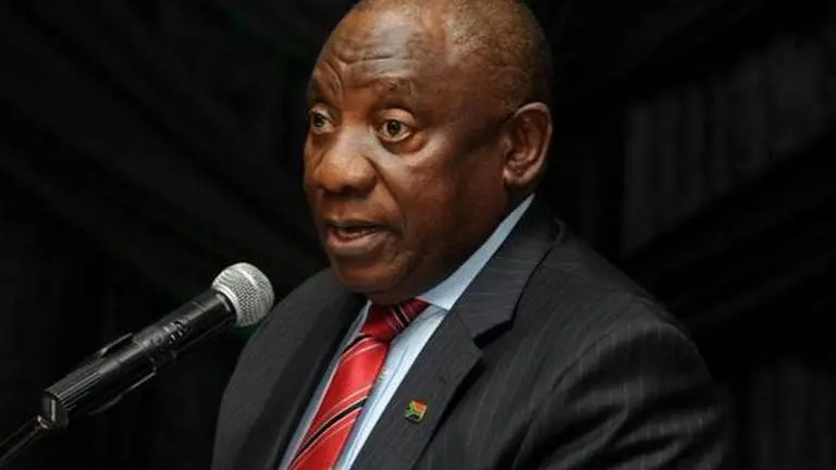 South African President Cyril Ramaphosa announces major Cabinet changes South Africa