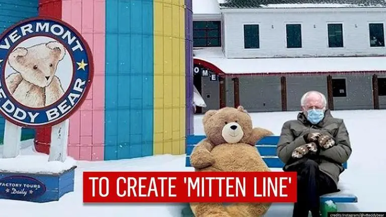 Bernie mittens' creator partners with teddy bear maker to meet soaring demand Bernie Sanders