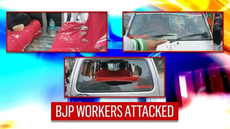 BJP workers attacked in Midnapore by alleged TMC goons hours after Amit Shah's rally BJP