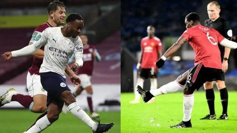 Man City, Man United score three each as both clubs make it to Carabao Cup quarter-finals man city