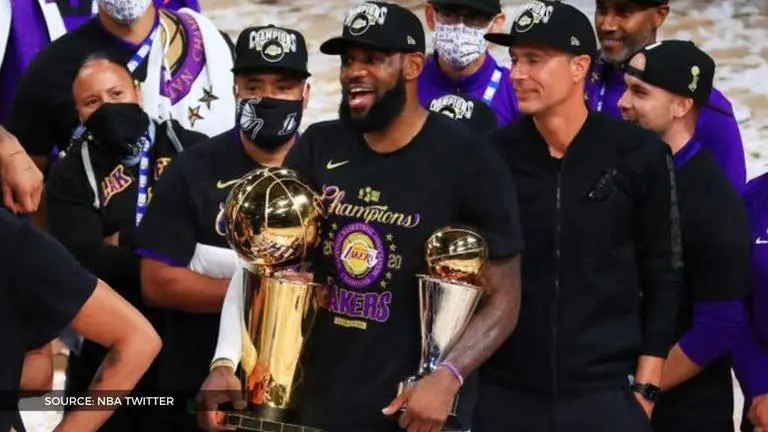 LeBron James claims fourth NBA Finals MVP, closes in on Michael Jordan's record of SIX lebron james