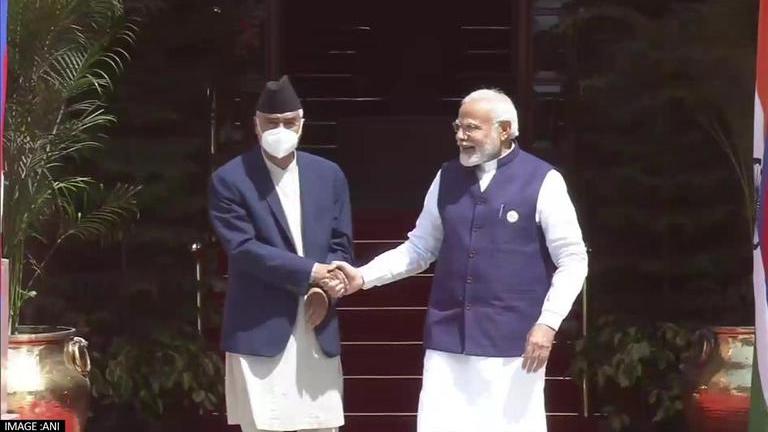 PM Modi Meets Nepal PM Sher Bahadur Deuba; Jointly Inaugurates India ...