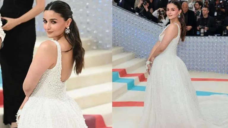 Alia Bhatt steals the limelight in pearl-encrusted Prabal Gurung gown at MET Gala 2023 Alia Bhatt