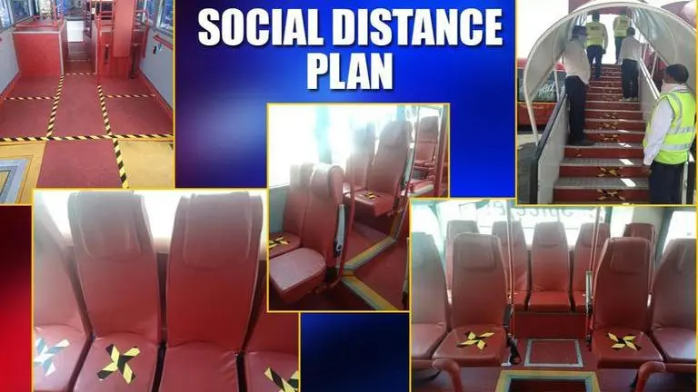 Spicejet comes up with social distance plan once operations resume; 'X' marks the spot Spicejet