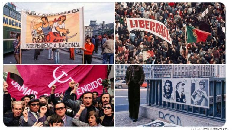 Portugal marks 47th anniversary of Carnation Revolution, thousands parade in Lisbon