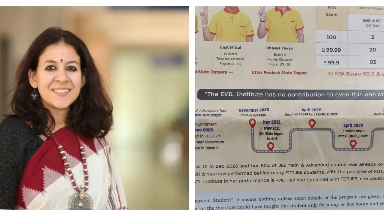 FIITJEE advertisement draws flak