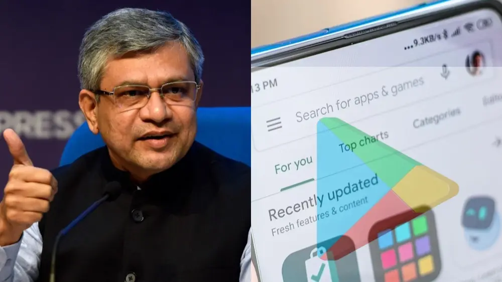 Google agrees to restore Indian apps on Play Store: Vaishnaw Google Indian apps restoration