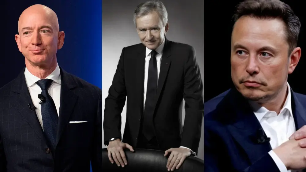 Bernard Arnault beats Jeff Bezos as World's Richest Person, Musk slips to No. 3 World's richest person