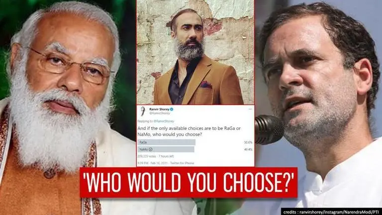 Ranvir Shorey's 'NaMo or RaGa' poll neck-&-neck; actor 'feeling like Election Commission' Ranvir Shorey