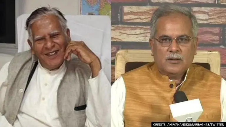 Chhattisgarh CM Bhupesh Baghel's father Nand Kumar arrested for alleged derogatory remarks Chhattisgarh CM