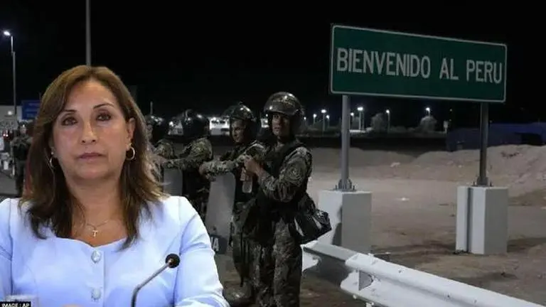 Migrants clash with police at Peru-Chile border as Peruvian president declares emergency Peru President