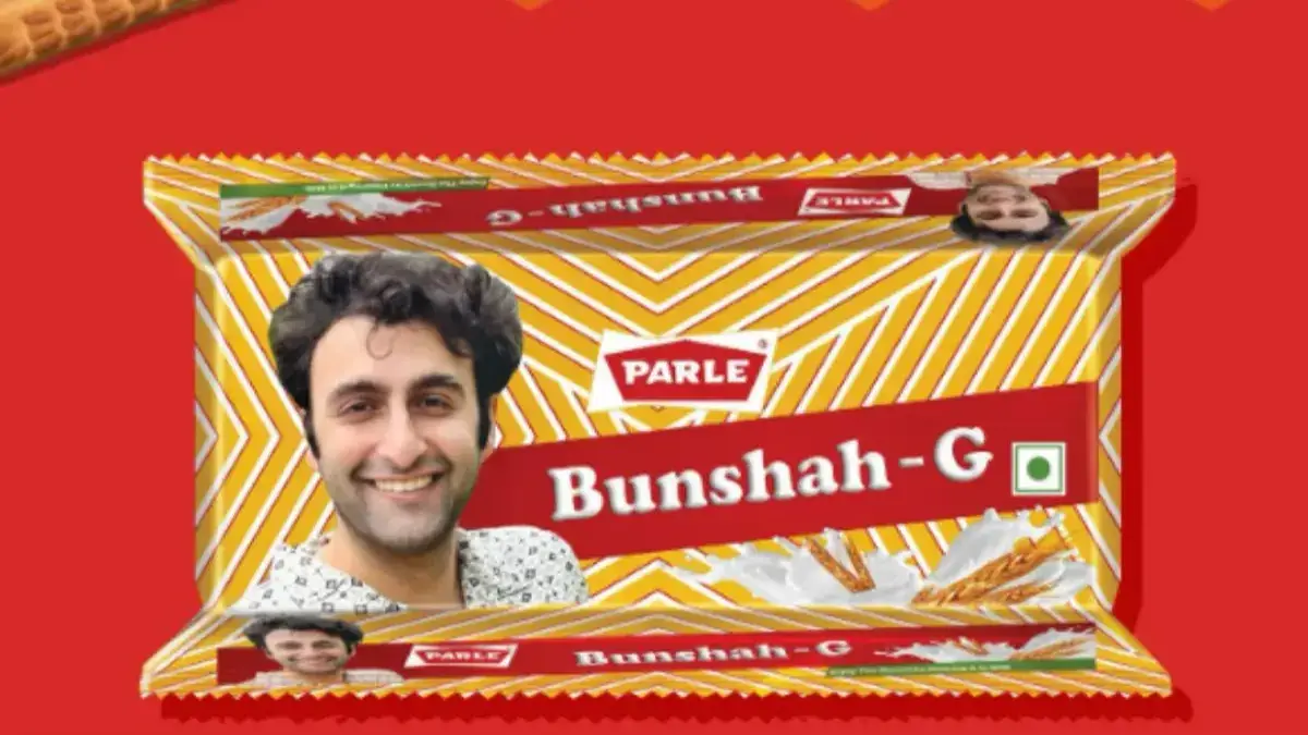 Parle-g replaces iconic girl's image with this instagram influencer's face, here's why arle-G featured a smiling image of Mr Bunshah on the biscuit wrapper instead of the iconic girl.