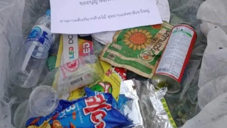 Thailand's Khao Yai national park will Ship Garbage Back to the tourists; Read more Thailand: This national Park is now sending litter to the litterers