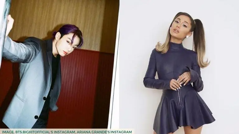 BTS' Jungkook is impressed by Ariana Grande's "stage presence"; wants to "emulate" her bts' jungkook