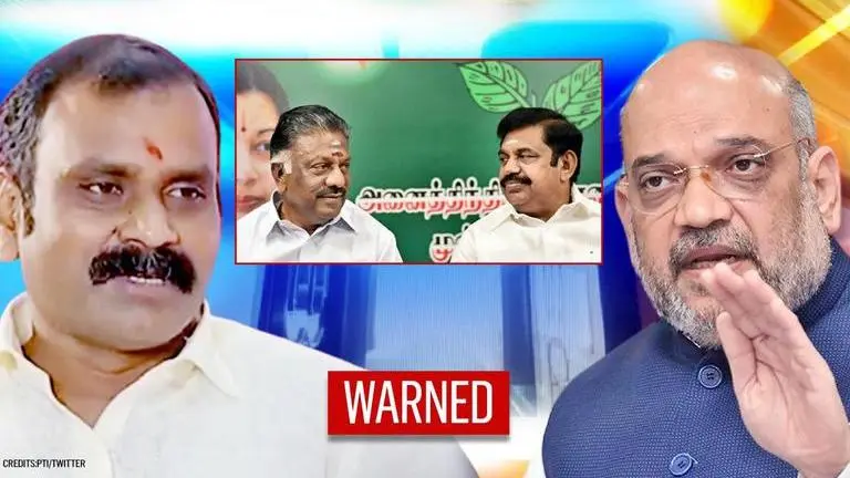 AIADMK fires warning to BJP over 'Vetrivel Yatra' ahead of Amit Shah's Tamil Nadu visit Tamil Nadu