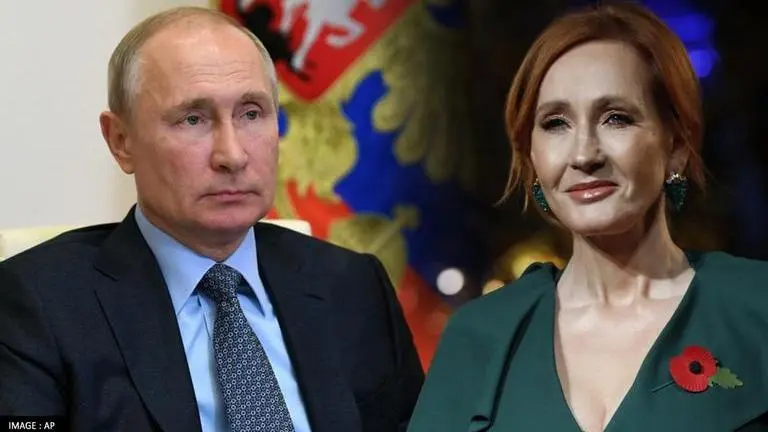 Vladimir Putin claims being ‘cancelled’ like JK Rowling; Harry Potter author not having it JK Rowling