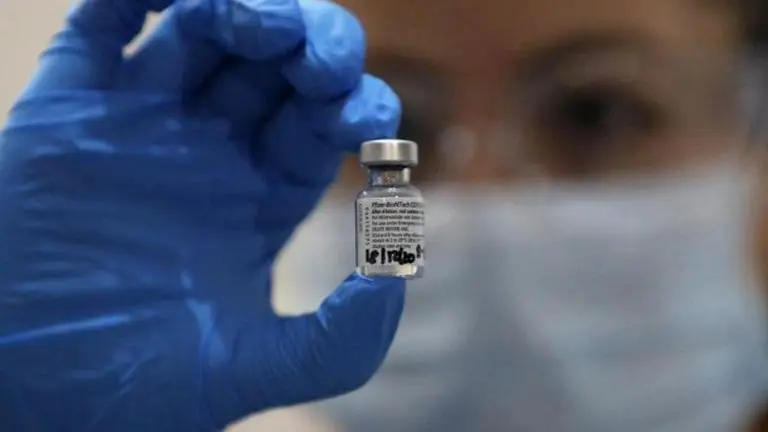 Trucks with first COVID-19 vaccine in US get ready to roll