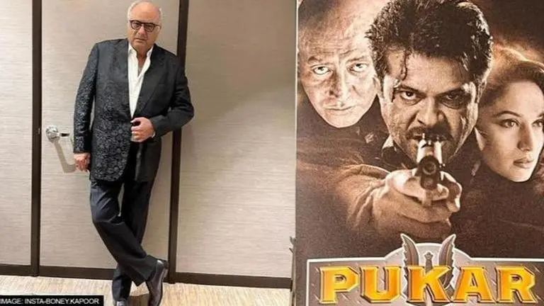Boney Kapoor marks 22 yrs of 'Pukar', recalls how Lata Mangeshkar agreed to star in song boney kapoor