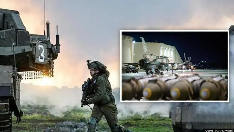 Israel Air Force bombs Hamas' underground tunnels and naval weaponry as conflict rages Israel