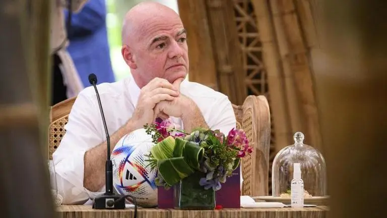 FIFA president Gianni Infantino urges Russia-Ukraine ceasefire during Qatar World Cup FIFA World Cup