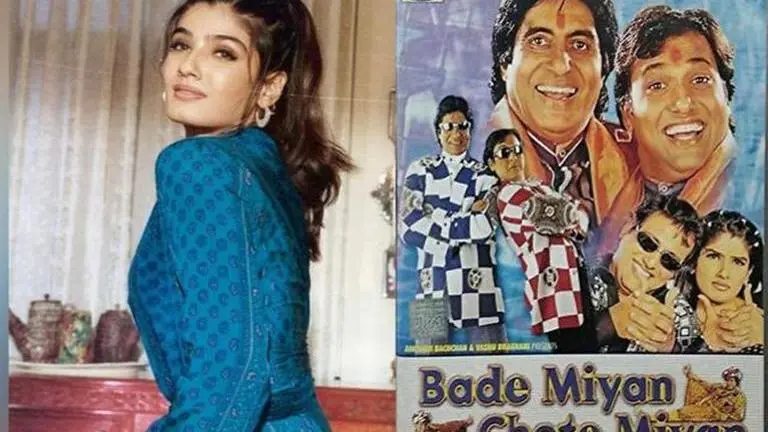 'Fun memories': Raveena Tandon gets nostalgic as 'Bade Miyan Chote Miyan' clocks 23 years Raveena Tandon